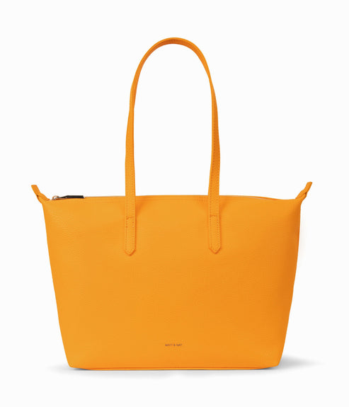 ABBI Vegan Tote Bag - Purity | Color: Orange - variant::arancia