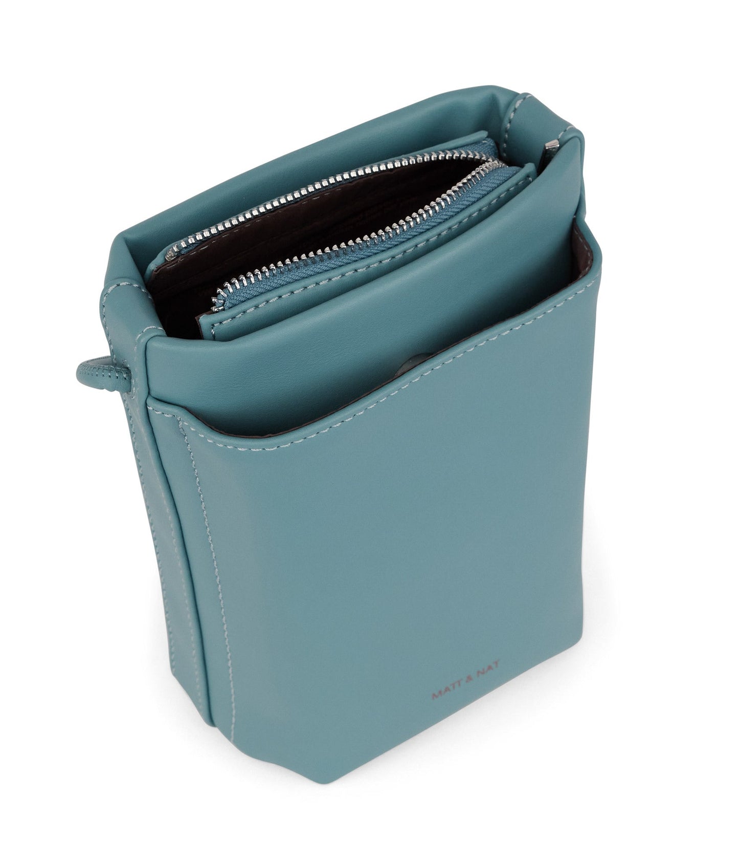 MILLE Vegan Crossbody Bag - Sol | Color: Blue - variant::canal