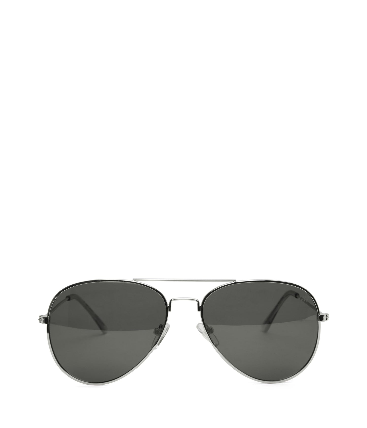 SADIE Metal Aviator Sunglasses | Color: Metallic - variant::silver