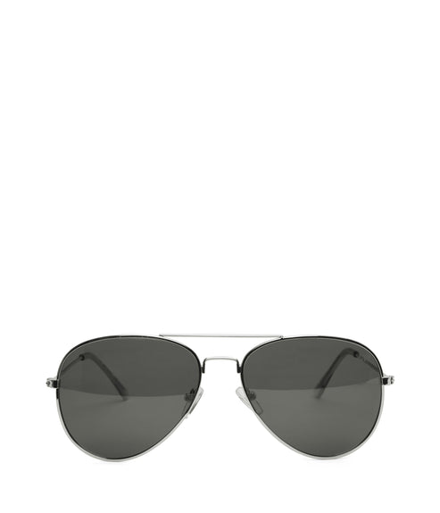 SADIE Metal Aviator Sunglasses | Color: Metallic - variant::silver