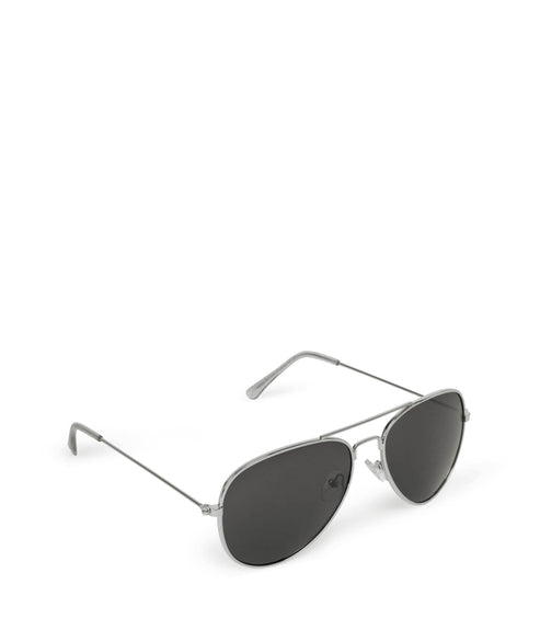 SADIE Metal Aviator Sunglasses | Color: Metallic - variant::silver