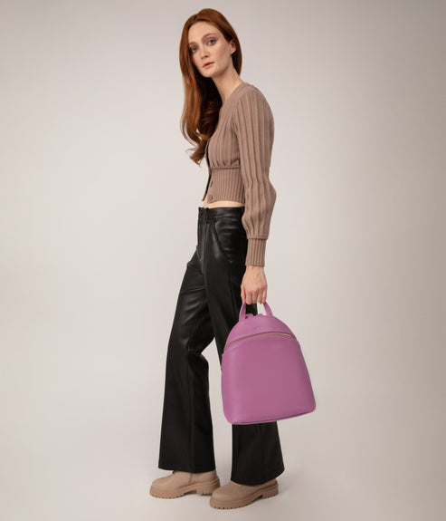 ARIES Vegan Backpack - Vintage | Color: Pink - variant::wisteria