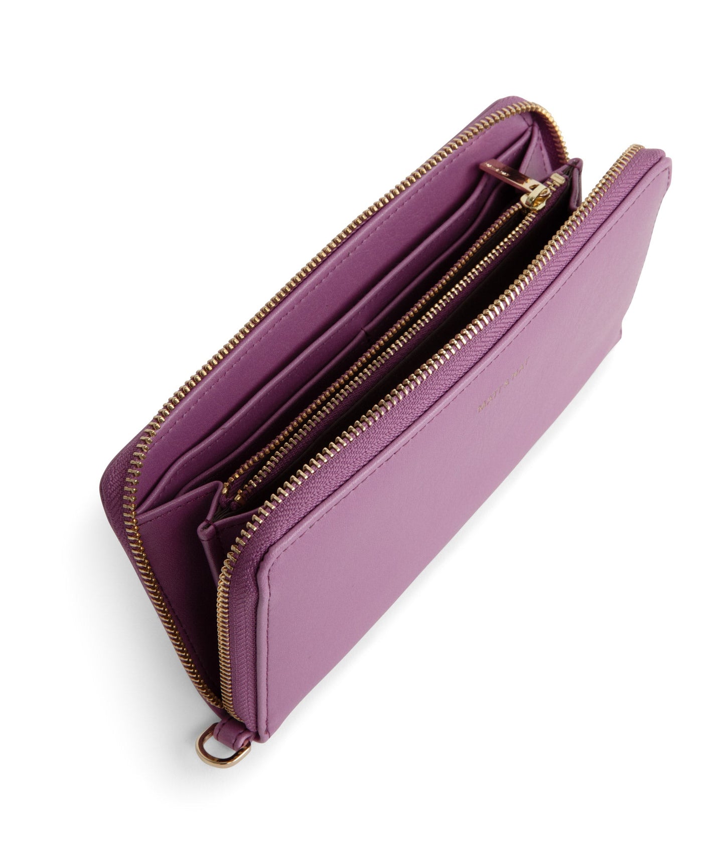 ELM Vegan Continental Wallet - Vintage | Color: Pink - variant::wisteria