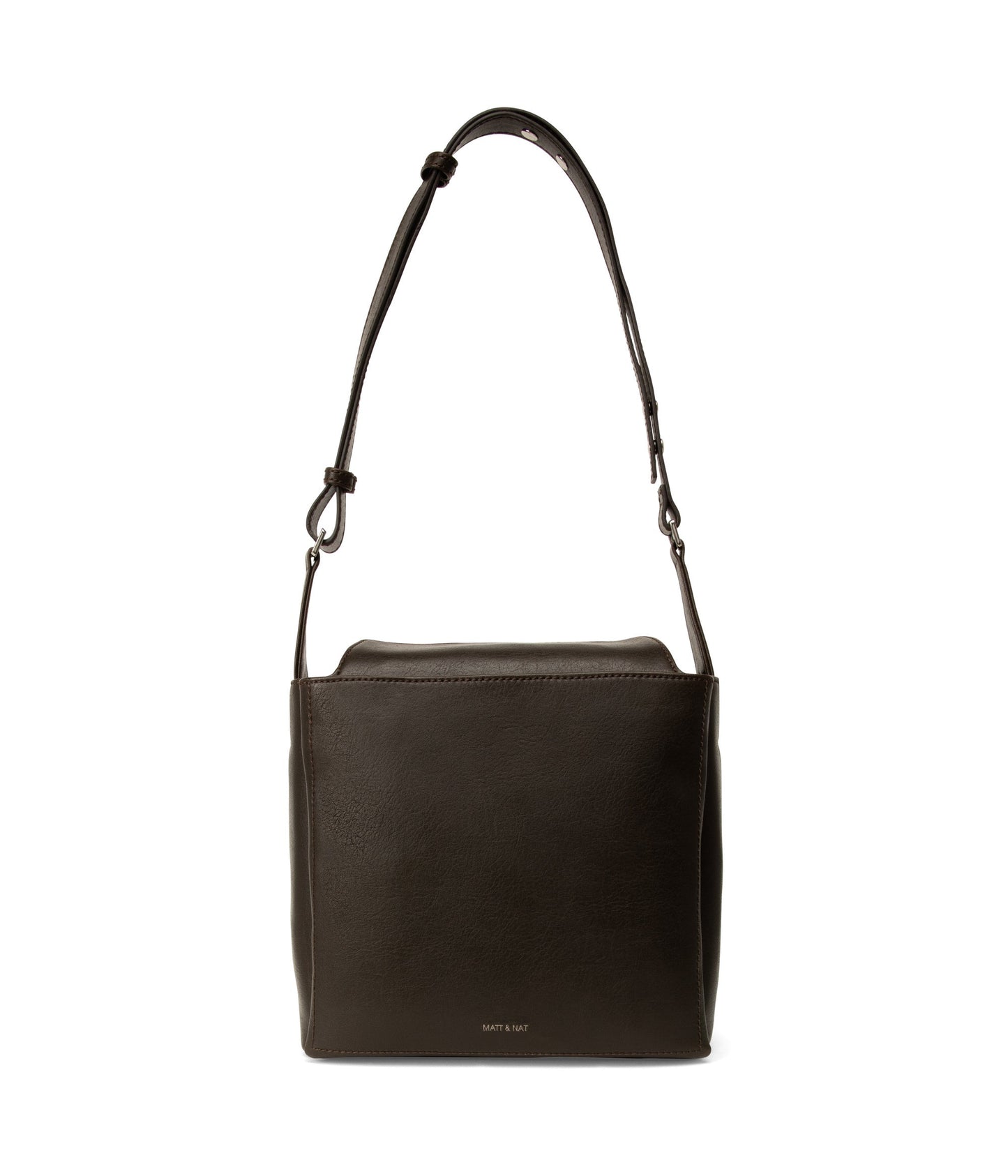 LORO Vegan Shoulder Bag - Vintage | Color: Brown - variant::espresso