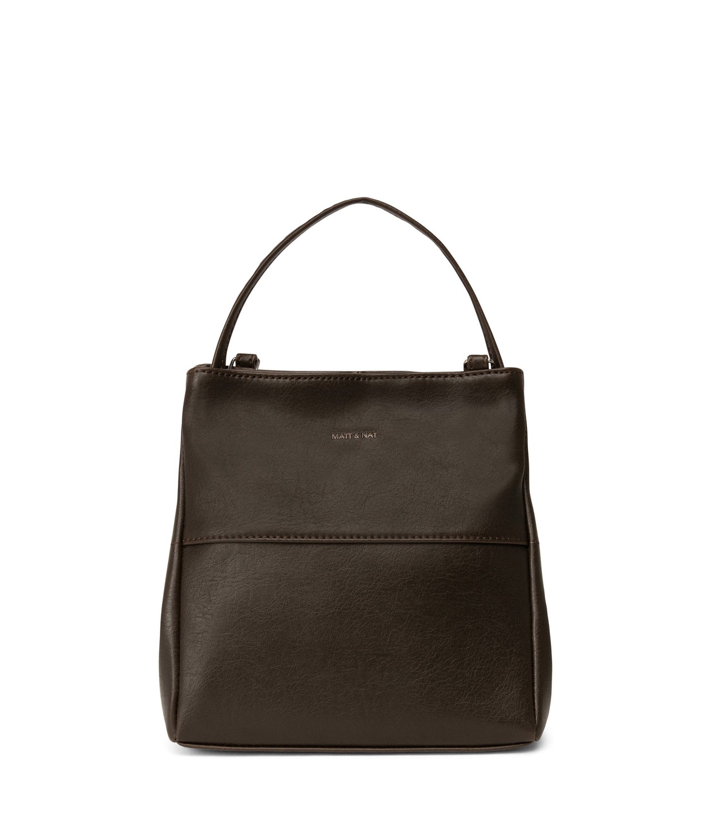 WILLASM Small Vegan Tote Bag - Vintage | Color: Brown - variant::espresso