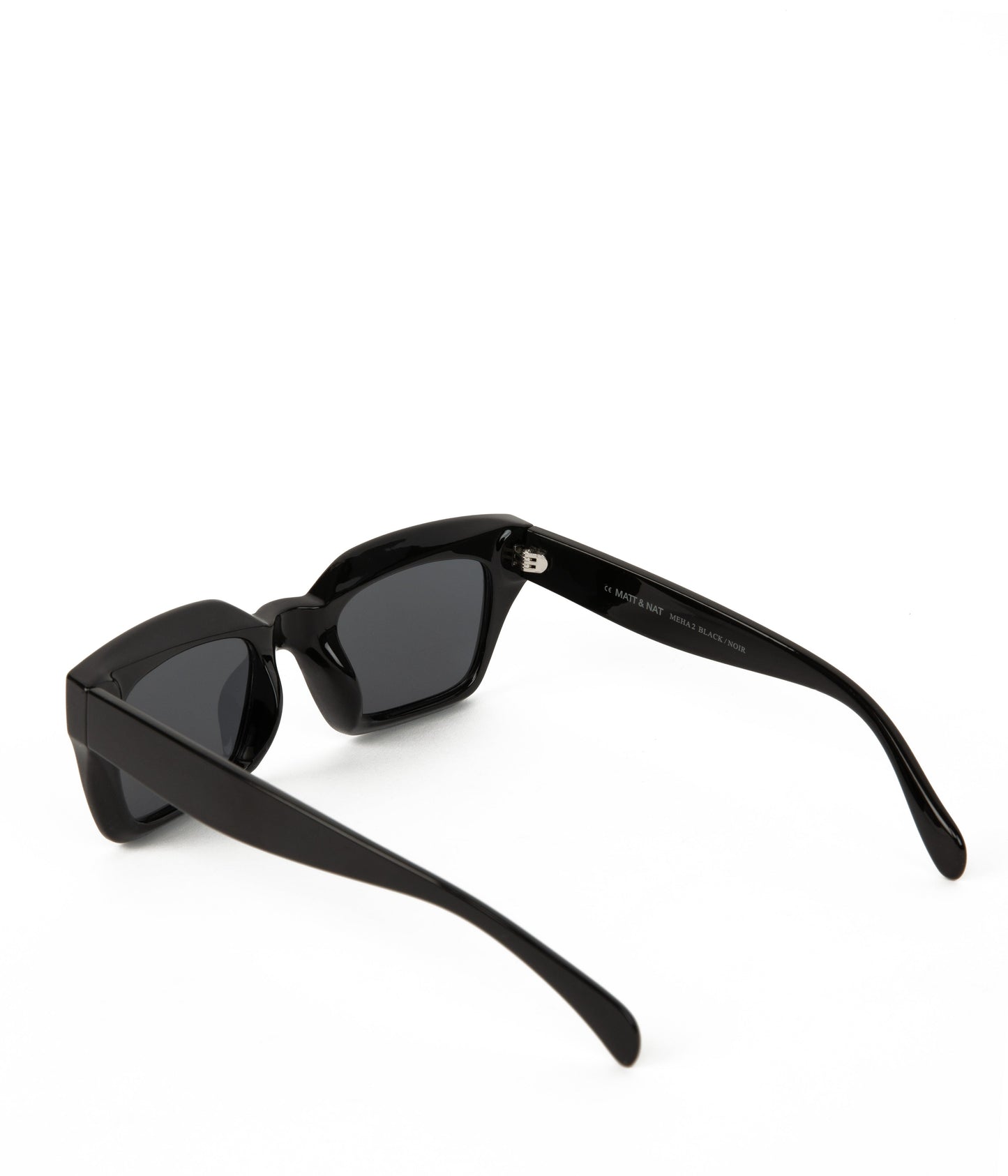 MEHA-2 Recycled Square Sunglasses | Color: Black, Grey - variant::black