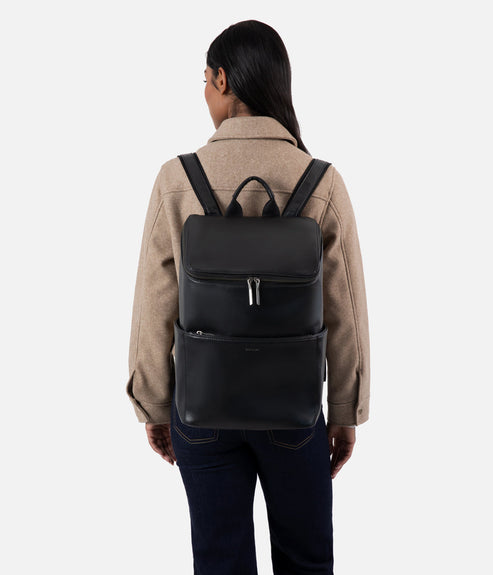 DEAN Vegan Backpack - Arbor | Color: Black - variant::black