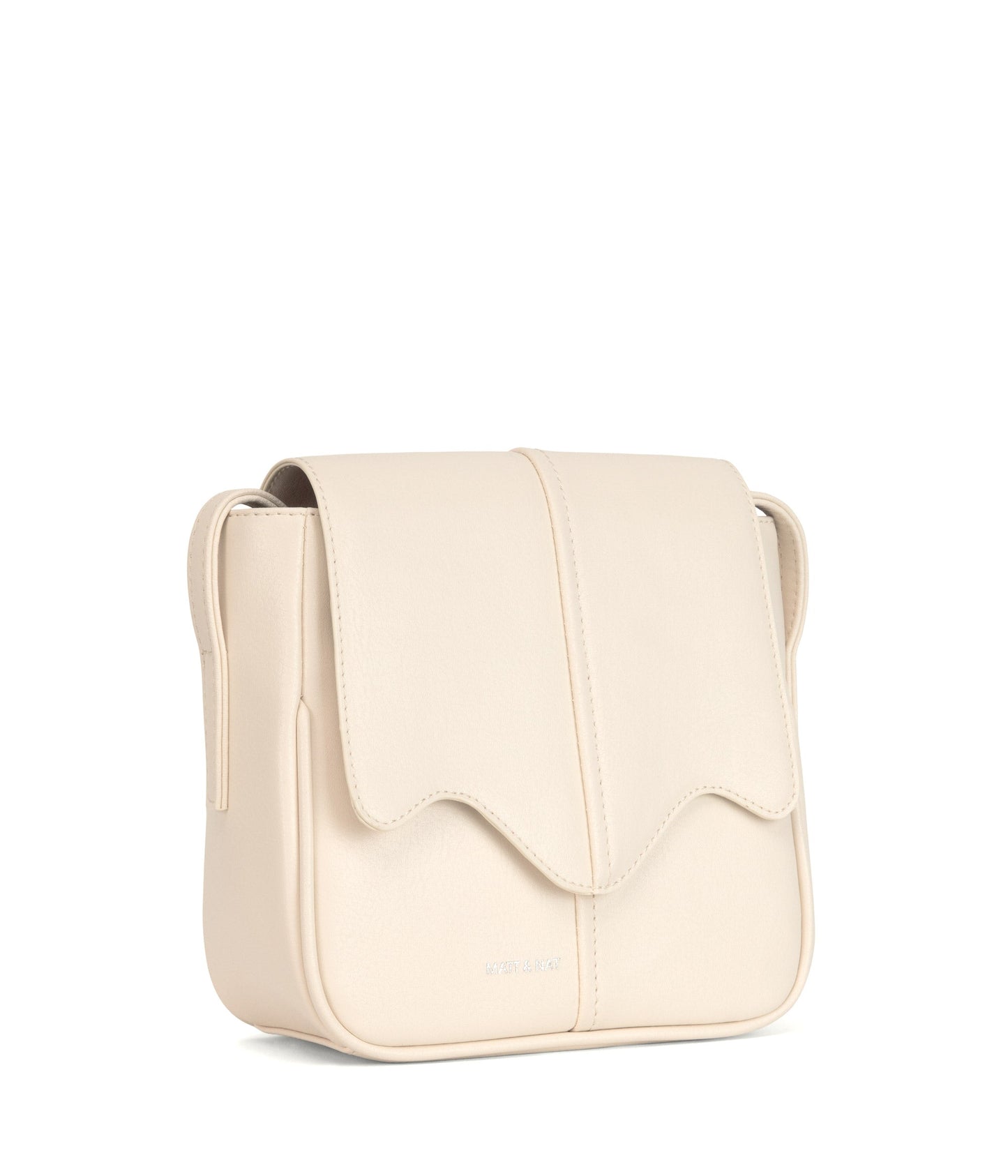 GALA Vegan Crossbody Bag - Arbor | Color: White, Beige - variant::macadamia