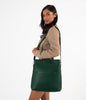 LENNIE Vegan Tote Bag - Purity | Color: Green - variant::empress