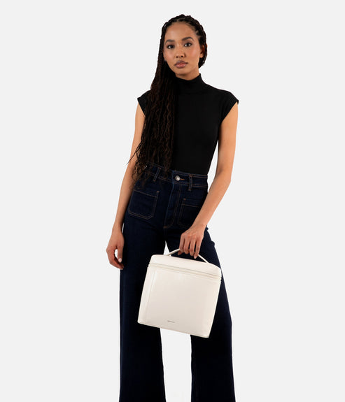 FAY Vegan Backpack - Theme | Color: Grey - variant::tint