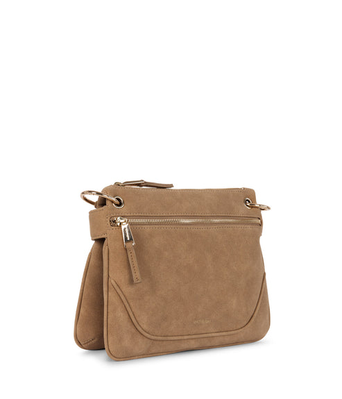 BRITT Vegan Crossbody Bag – Solstice | Color: Latte - variant::latte