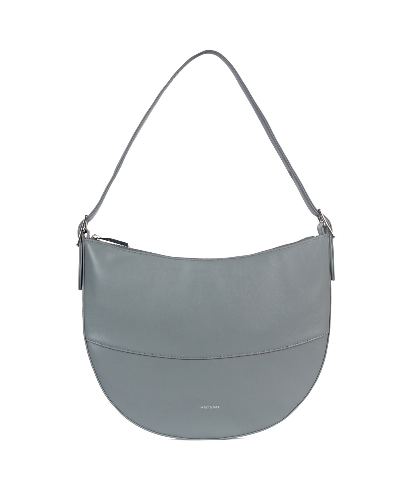 ESTHER Vegan Hobo Bag - Forum | Color: Grey - variant::dolphin