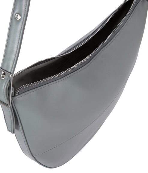 ESTHER Vegan Hobo Bag - Forum | Color: Grey - variant::dolphin