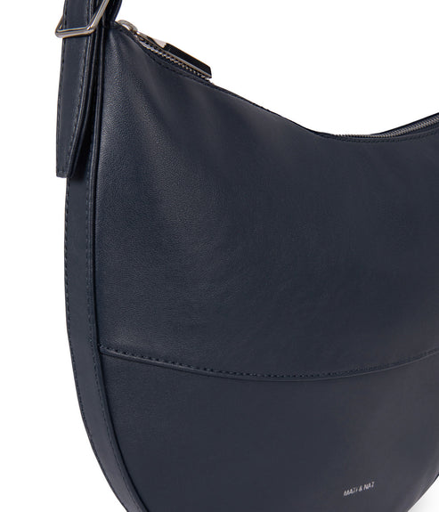 ESTHER Vegan Hobo Bag - Forum | Color: Blue - variant::navy