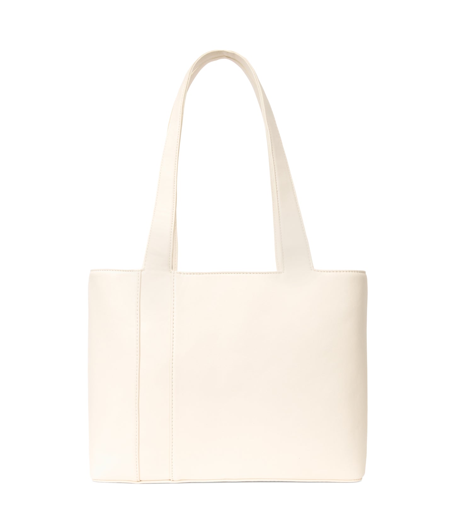 GARNI Vegan Tote Bag - Forum | Color: White - variant::cloud