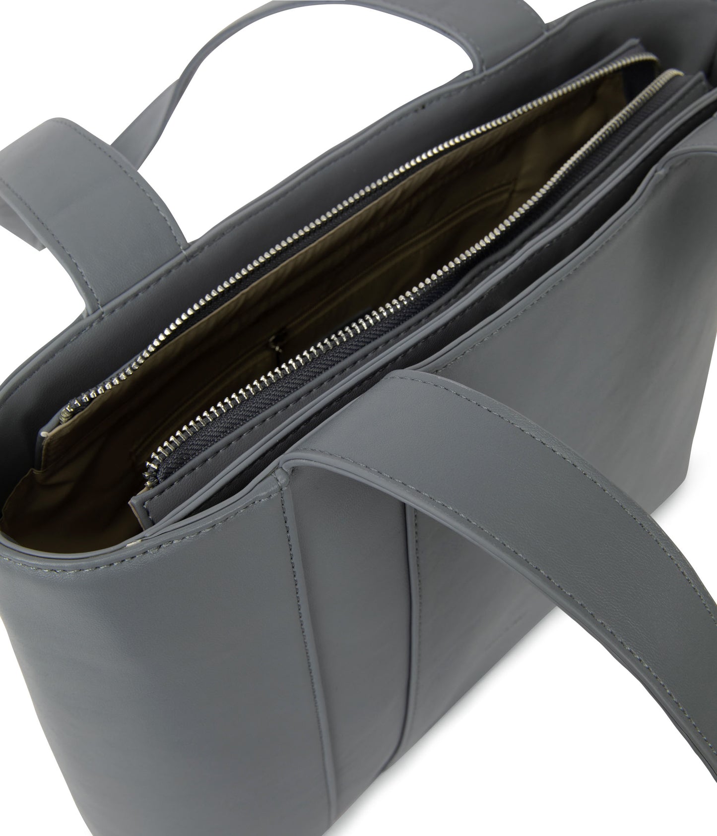 GARNI Vegan Tote Bag - Forum | Color: Grey - variant::dolphin