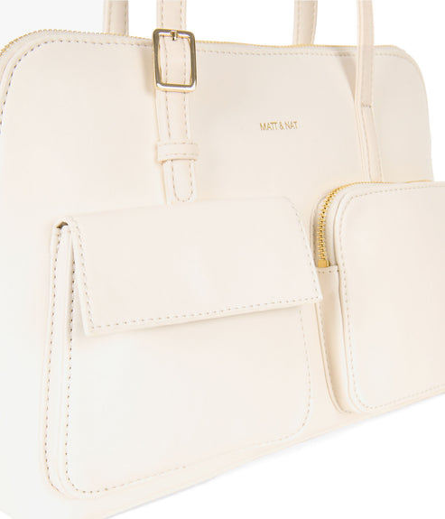 Imena Vegan Tote Bag - Forum | Color: Cloud - variant::cloud