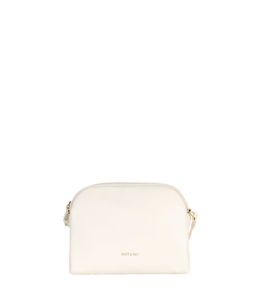 KRISTY Slim Vegan Crossbody Bag - Forum | Color: Cloud- variant::cloud