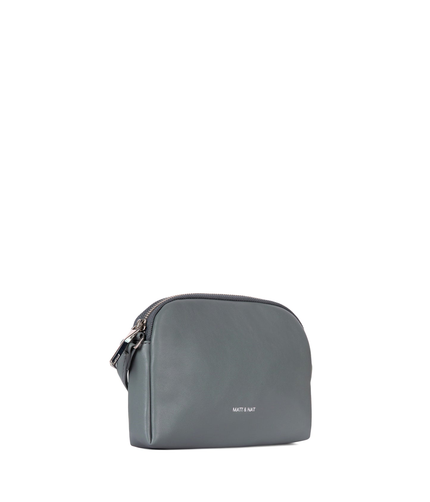 KRISTY Slim Vegan Crossbody Bag - Forum | Color: Dolphin- variant::dolphin