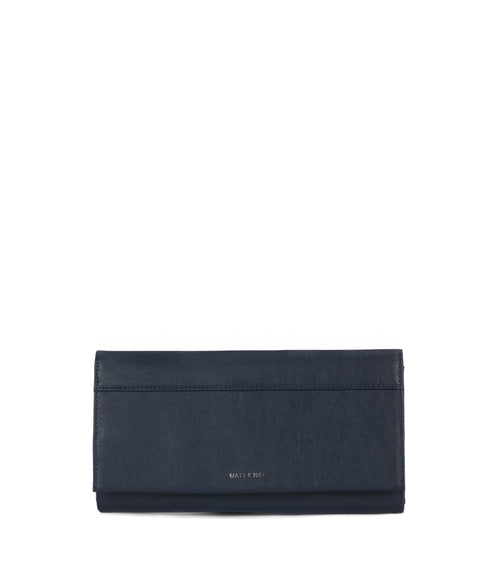 LETTE Vegan Wallet Crossbody Bag - Forum | Color: Navy - variant::navy