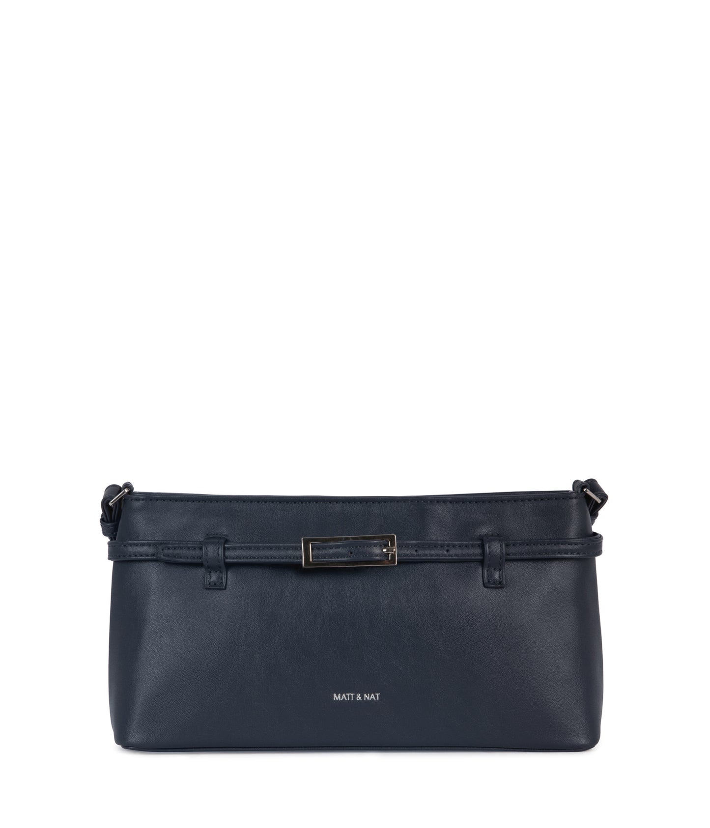 MIREILLE Vegan Clutch - Forum | Color: Navy - variant::navy