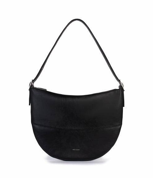 ESTHER Vegan Hobo Bag - Forum | Color: Black - variant::black