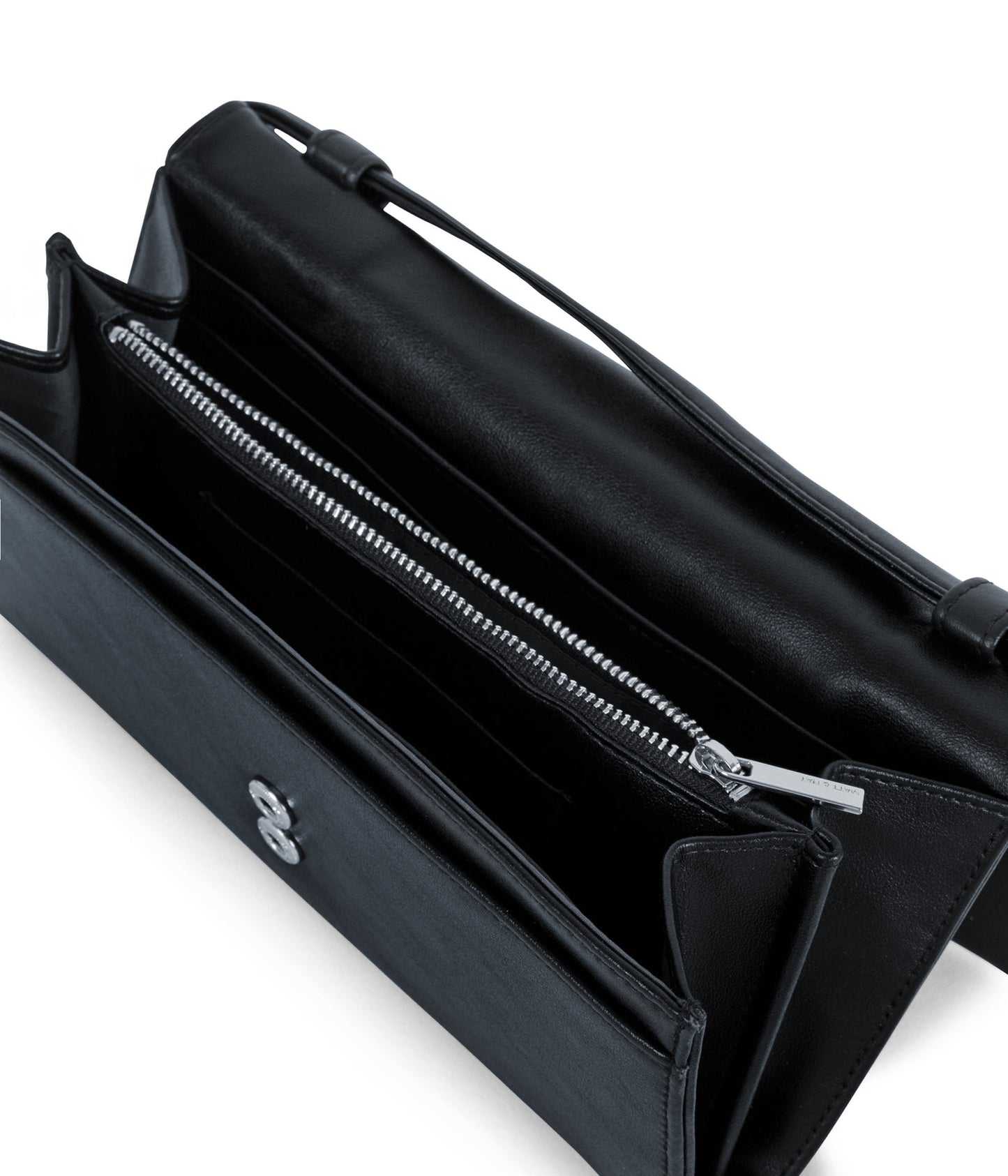 LETTE Vegan Wallet Crossbody Bag - Forum | Color: Navy - variant::navy