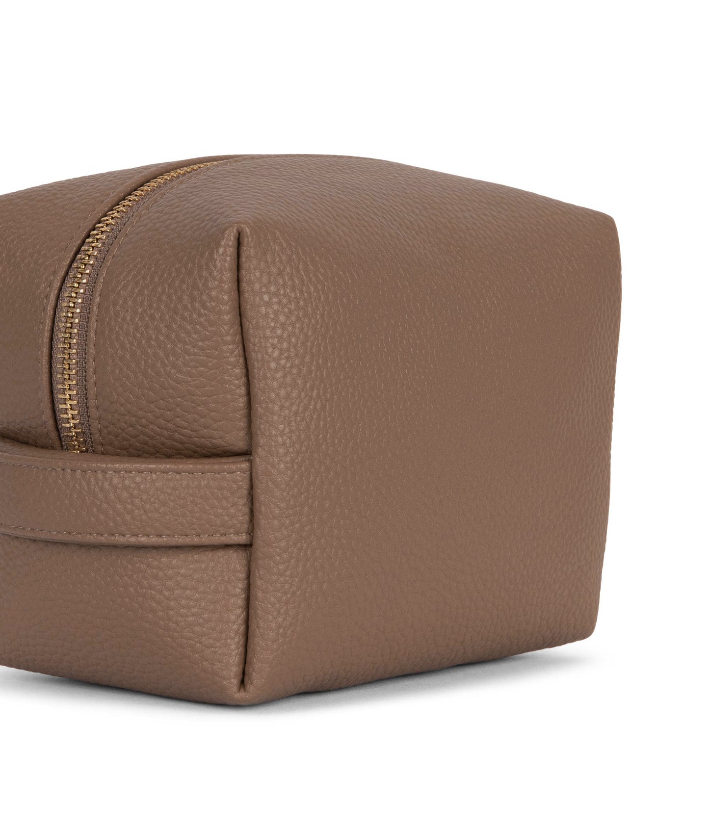 BLAIRSM Small Vegan Toiletry Case - Grain | Color: Toffee - variant::toffee