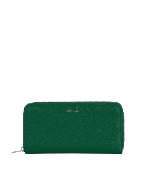 CENTRAL Vegan Wallet - Grain | Color: Avocado - variant::avocado