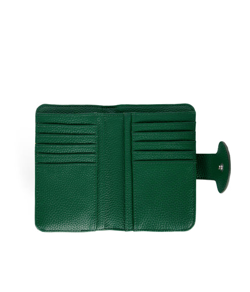 FLOATSM Small Vegan Wallet - Grain | Color: Avocado- variant::avocado