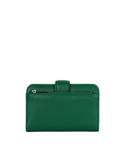 FLOATSM Small Vegan Wallet - Grain | Color: Avocado- variant::avocado