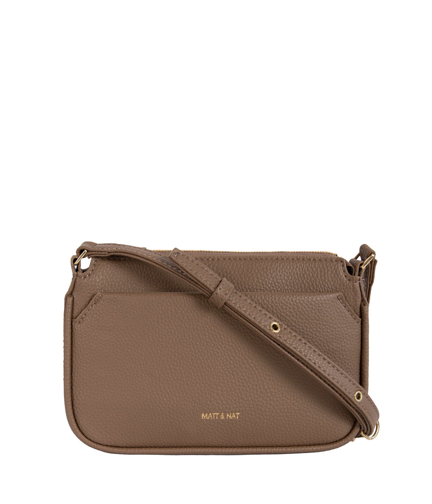 IVY Vegan Crossbody Bag - Grain | Color: Toffee - variant::toffee