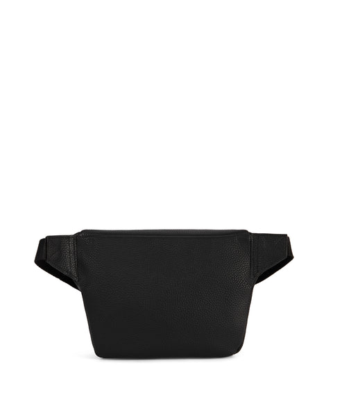 KORA Vegan Belt Bag - Grain | Color: Black - variant::black