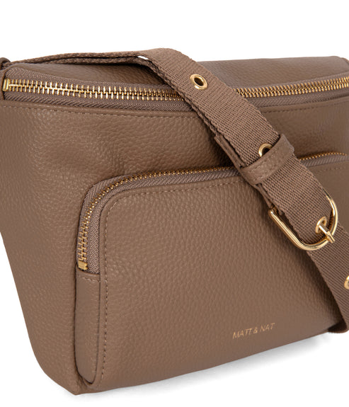 KORA Vegan Belt Bag - Grain | Color: Toffee - variant::toffee