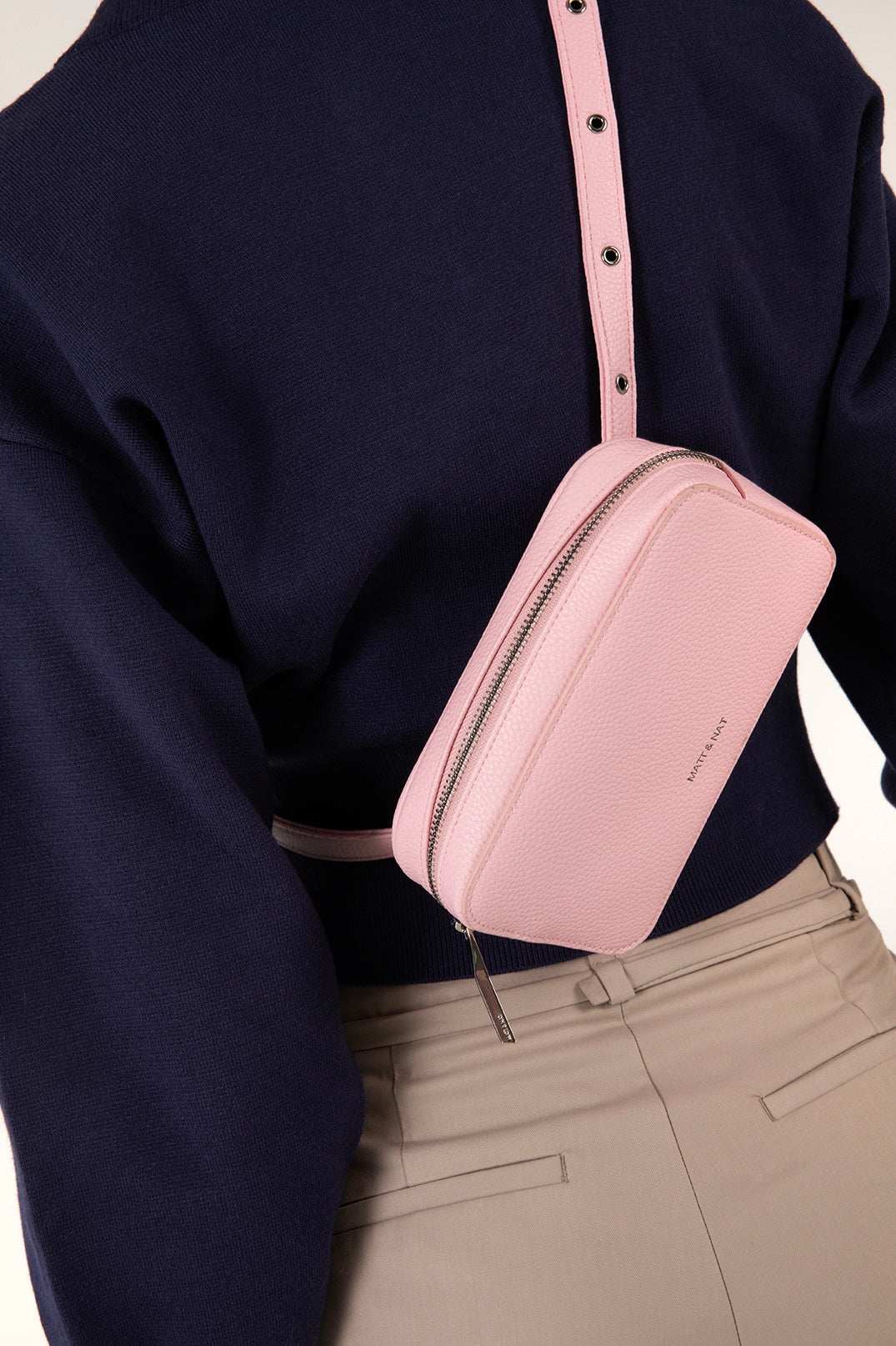 LARRA Vegan Belt Bag – Grain | Color: Toffee - variant::toffee