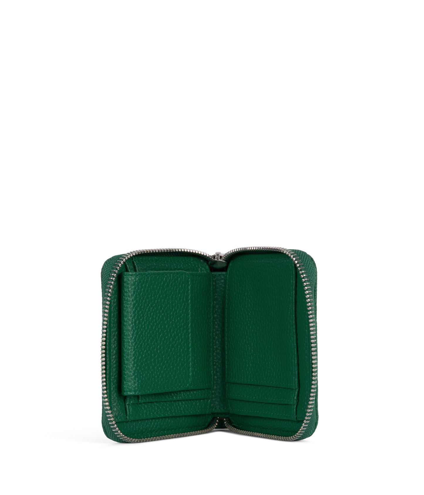 RUE Small Vegan Zip Wallet - Grain | Color: Avocado - variant::avocado