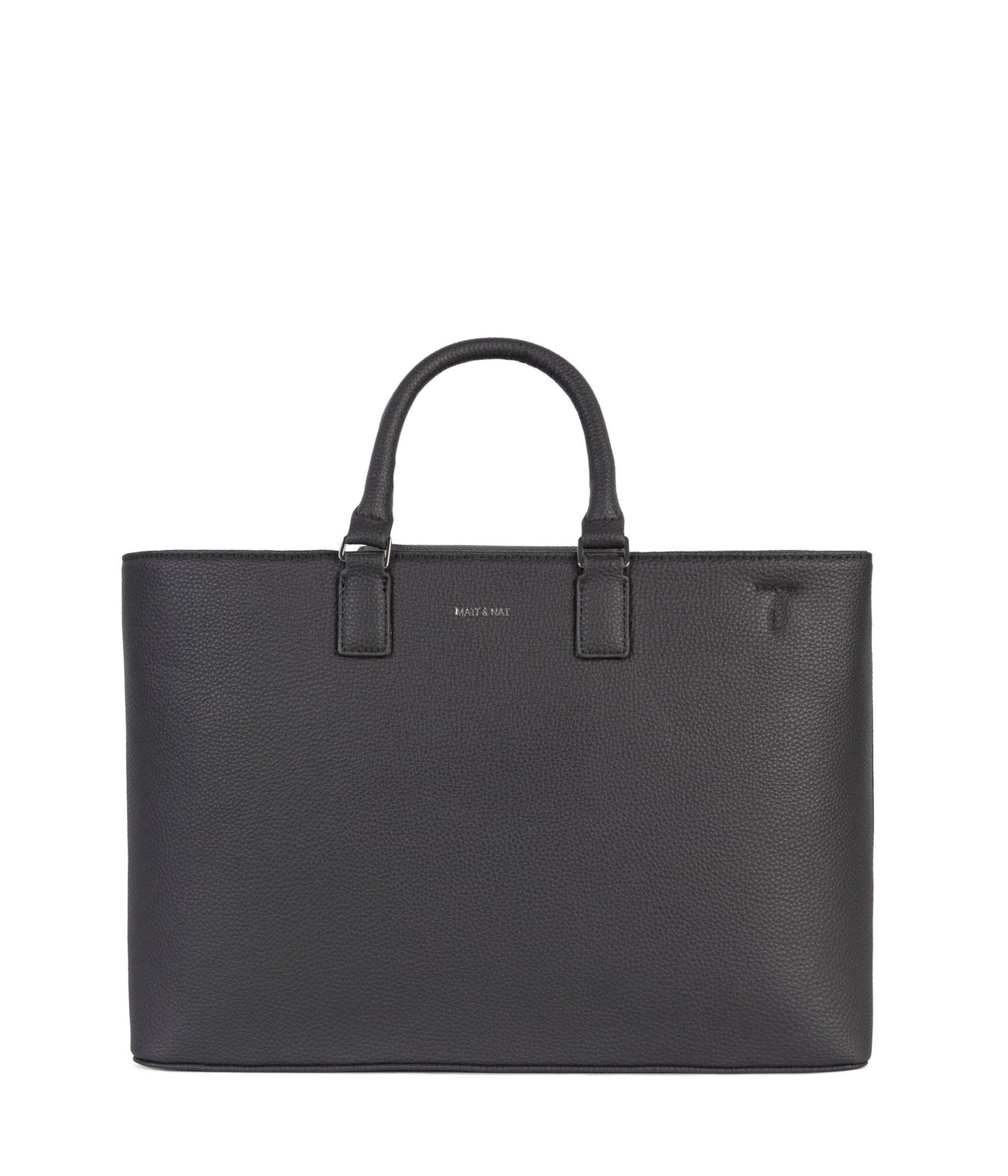 SEVYN Vegan Satchel - Purity | Color: Coal - variant::coal
