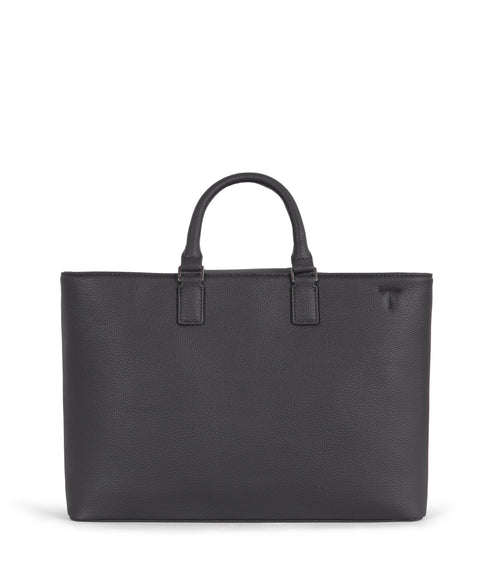 SEVYN Vegan Satchel - Purity | Color: Coal - variant::coal