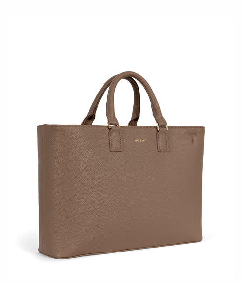 SEVYN Vegan Satchel - Purity | Color: Toffee - variant::toffee