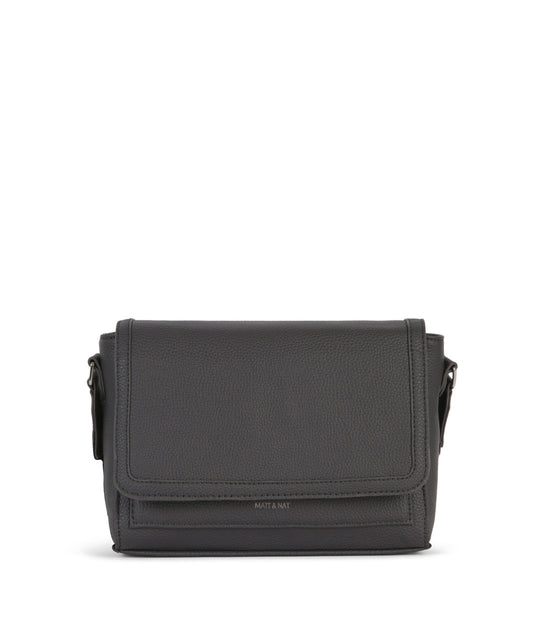 SUNNY Vegan Shoulder Bag – Grain | Color: Coal - variant::coal