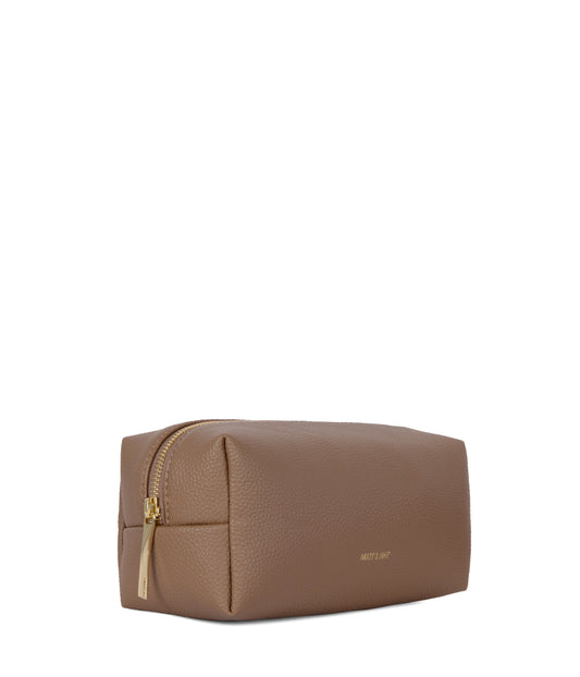 BLAIR Vegan Toiletry Case - Grain | Color: Toffee - variant::toffee