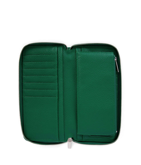 CENTRAL Vegan Wallet - Grain | Color: Avocado - variant::avocado