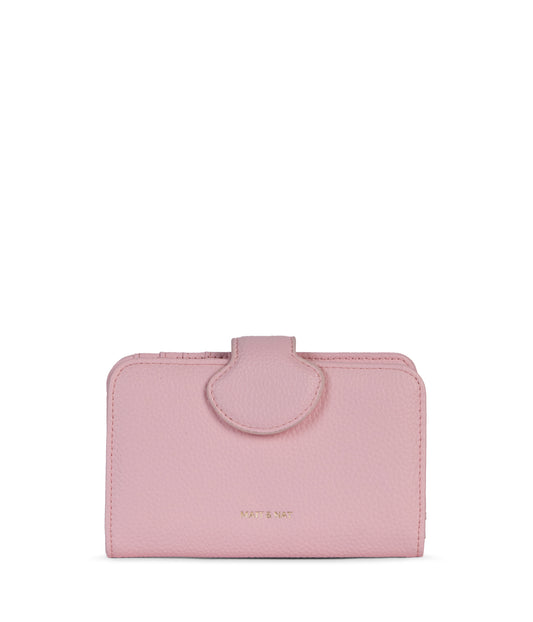 FLOATSM Small Vegan Wallet - Grain | Color: Quartz- variant::quartz