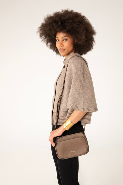 IVY Vegan Crossbody Bag - Grain | Color: Toffee - variant::toffee