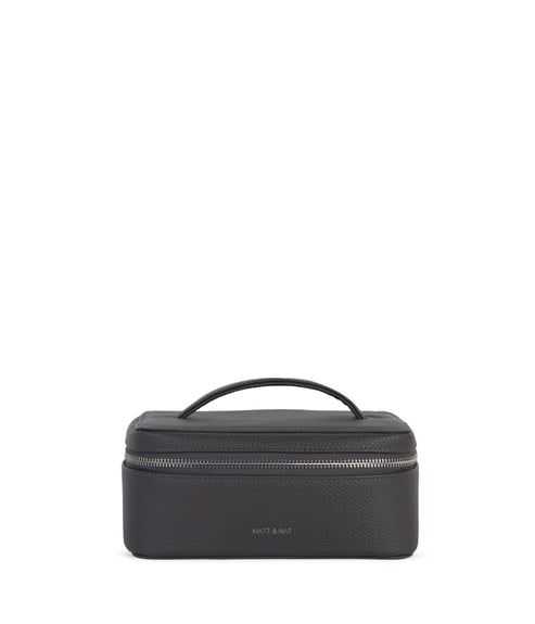 JULE Vegan Vanity Case - Grain | Color: Coal - variant::coal