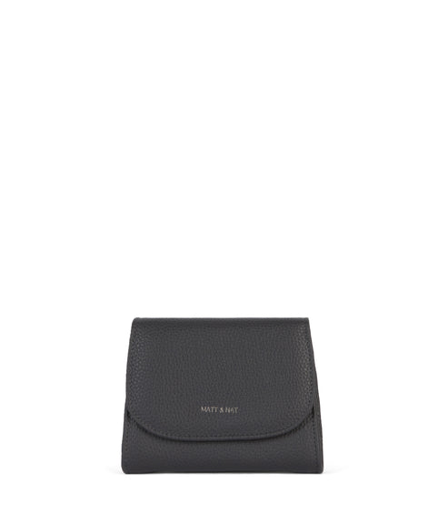 NANO Vegan Wallet - Grain | Color: Coal - variant::coal