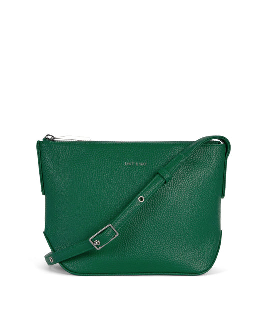 SAM Vegan Crossbody Bag - Grain | Color: Avocado - variant::avocado