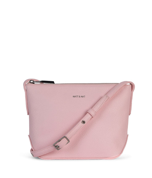 SAM Vegan Crossbody Bag - Grain | Color: Quartz - variant::quartz