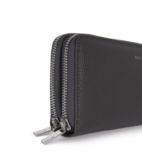 SUBLIME Vegan Wallet - Grain | Color: Coal - variant::coal