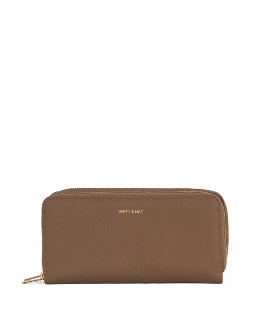 SUBLIME Vegan Wallet - Grain | Color: Toffee - variant::toffee